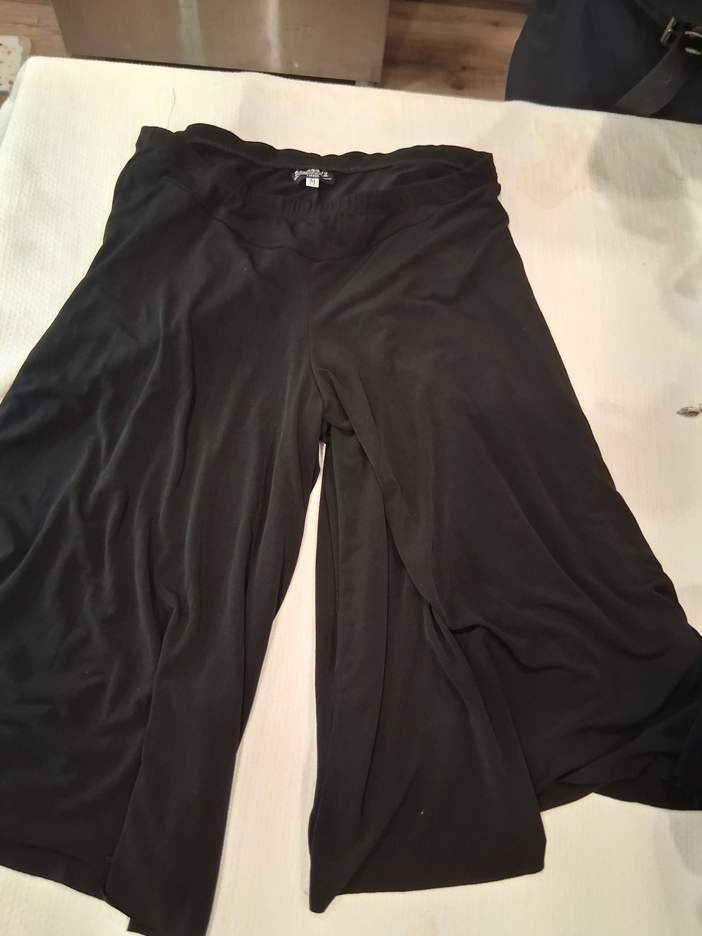 Black Wide Leg Palazzo Pants
